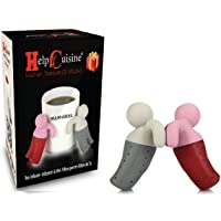 HelpCuisine infusor de te-infusionador-colador te-filtro te-infusores de te- hecho de silicona 100% alimentaria libre de…